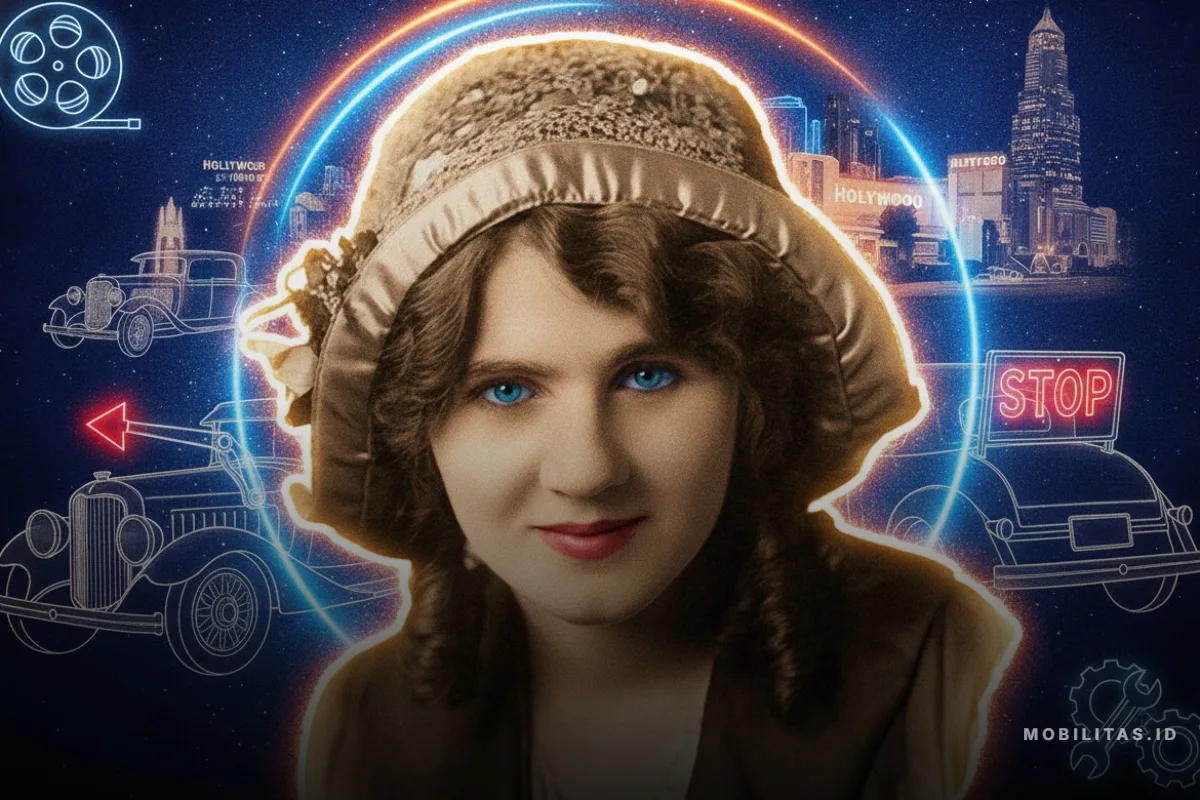 Florence Lawrence, Bintang Film Bisu yang Merancang Cikal Bakal Lampu Sein Mobil