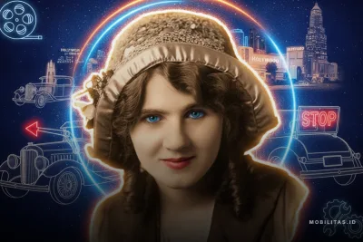 Florence Lawrence, Bintang Film Bisu yang Merancang Cikal Bakal Lampu Sein Mobil