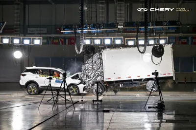 Chery Uji Tabrak TIGGO 7, Buktikan Sekaligus Kasih Paham Konsumen Soal Keamanan Mobil