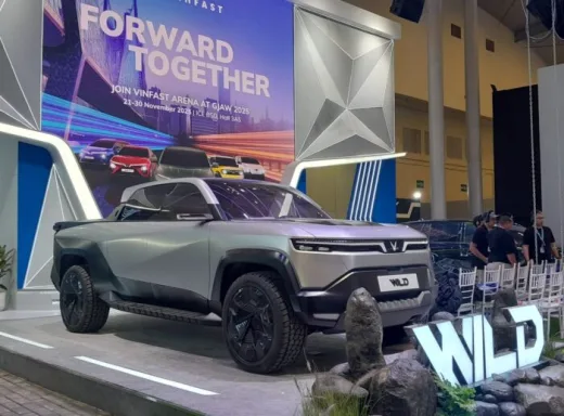 Kenalkan Pick Up Double Cabin Listrik Wild di GJAW 2025, Vinfast Jajaki Potensi Pasarnya