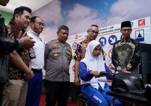 AHM Resmikan Safety Riding Lab di SMKN 4 Tasikmalaya, Ini Tujuannya