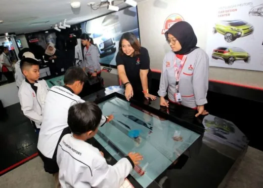 Mitsubishi Kembangkan Software di Kidzania, Asah Kreativitas Anak Mendesain Mobil Impian