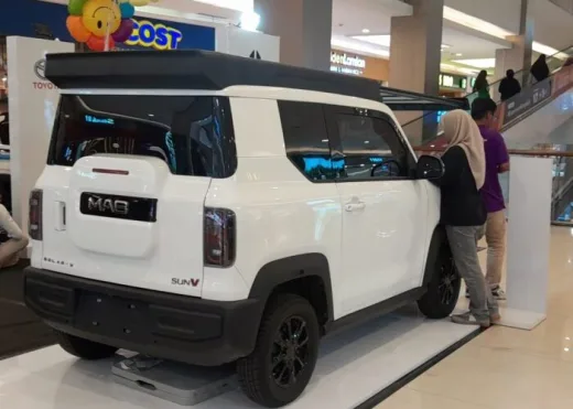 MAB Rakit Sun V Bulan Juni Ini, Mobil Listrik Pertama di Indonesia yang Pakai Panel Surya