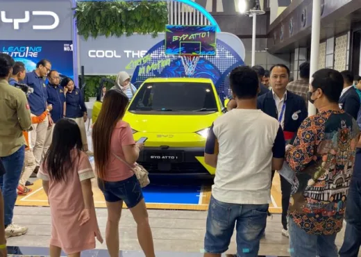 BYD Atto 1 Gedor GIIAS Semarang 2025, Perkuat Eksistensi Merek di Jawa Tengah