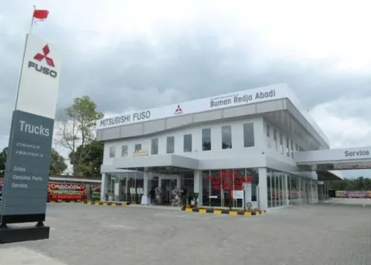 Pasar Truk Lampung Makin Menjanjikan, Fuso Buka Dealer Baru di Tulang Bawang