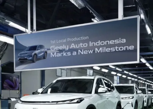 Geely Mulai Produksi Mobil di RI, Ternyata Segini Penjualannya hingga Agustus 2025