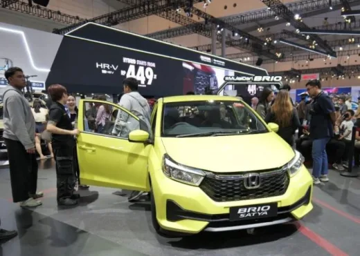 Honda Raup Pesanan 1.908 Mobil di GIIAS 2025, Honda Brio Sumbang Setengahnya