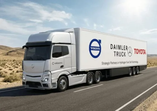 Toyota Gabung dengan Aliansi Daimler –Volvo, Percepat Komersialisasi Truk Hidrogen