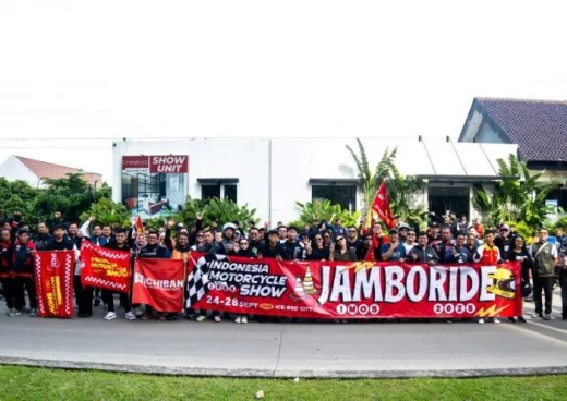 Sambut IMOS, Ratusan Bikers Meriahkan IMOS Jamboride 2025