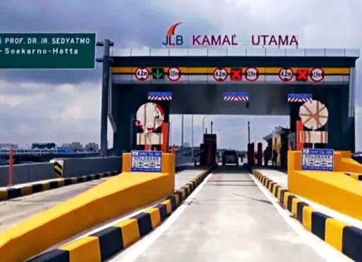 Jalan Tol Kamal – Teluk Naga - Rajeg Tahap I Ditarget Segera Beroperasi, Punya Manfaat Ini