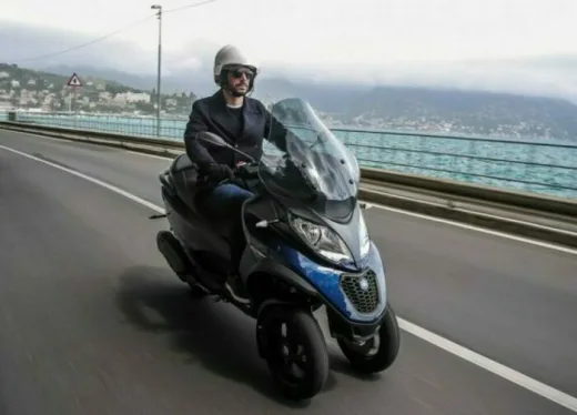 Kolaborasi Piaggio dengan Autolive Bikin Airbag untuk Motor