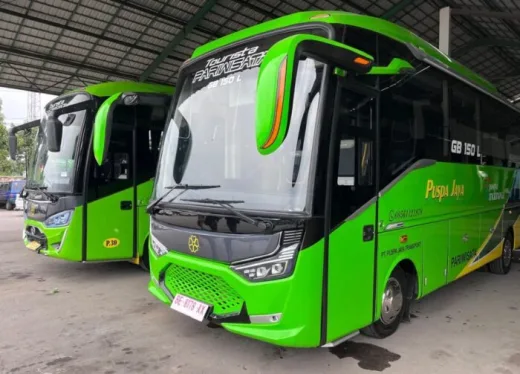 Ini Bus Hino GB 150 L Tourista Milik PO Puspa Jaya, Berikut Keungggulannya
