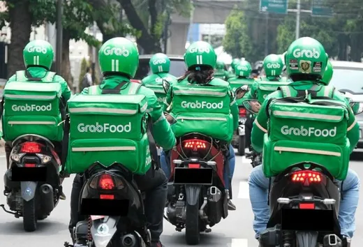 Grab Rajai Pasar Bisnis Antar Makanan di RI, Meraup Rp 33,4 T