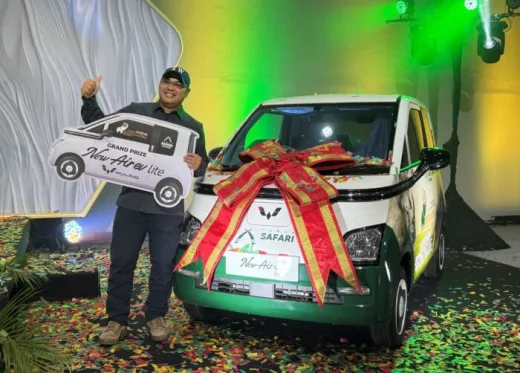 Wuling New Air ev Jadi Ganjaran Pemenang Kompetisi Foto dan Video Satwa Taman Safari