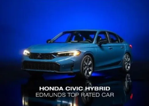 Honda Civic Hybrid Raih Edmunds Top Rated Car Award 2026