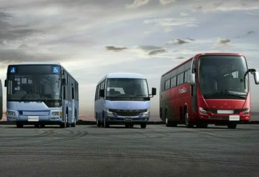 Januari - April di Jepang, Penjualan Bus Mitsubishi Fuso Menjulang