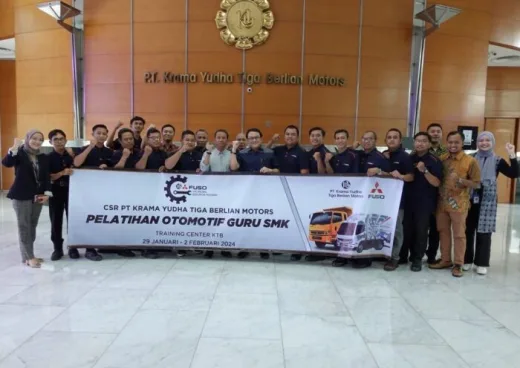 Kembangkan Pendidikan Vokasi, PT KTB Kembali Latih Guru dan Siswa SMK Soal Otomotif