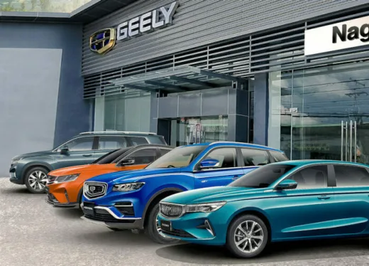 Dahsyat, Penjualan Mobil Geely di Luar Negeri Makin Menjadi