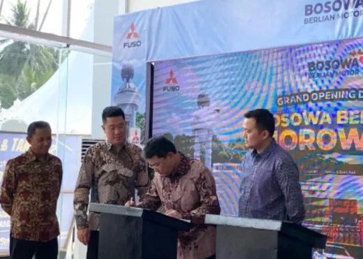 Tensi Bisnis Pelanggan Makin Tinggi, Mitsubishi Fuso Buka Dealer 3S di Morowali