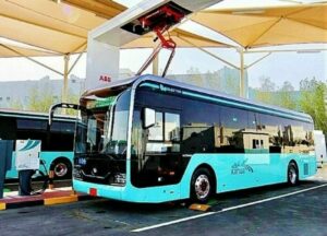 Cetarrr, Bus Listrik Yutong Unjuk Gigi di Piala Dunia FIFA Qatar