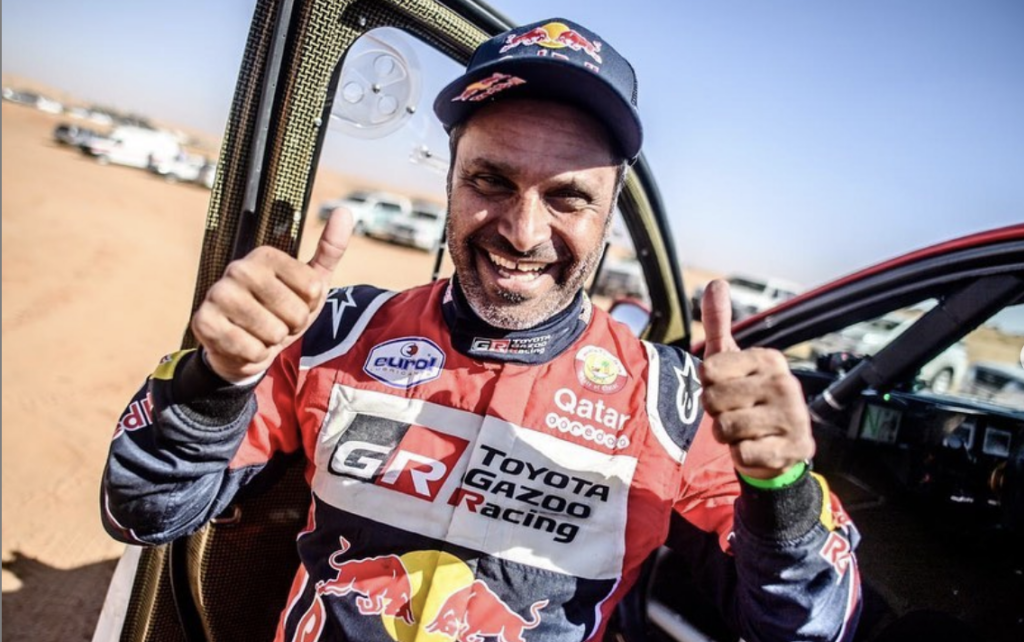 Nasser Al-Attiyah akan Cabut dari Tim Toyota Gazoo Racing