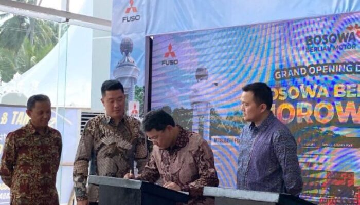 Tensi Bisnis Pelanggan Makin Tinggi, Mitsubishi Fuso Buka Dealer 3S di Morowali