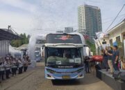 PT EMLI Berangkatkan Ratusan Mekanik dan Keluarga Mudik Gratis, Pakai Bus Premium