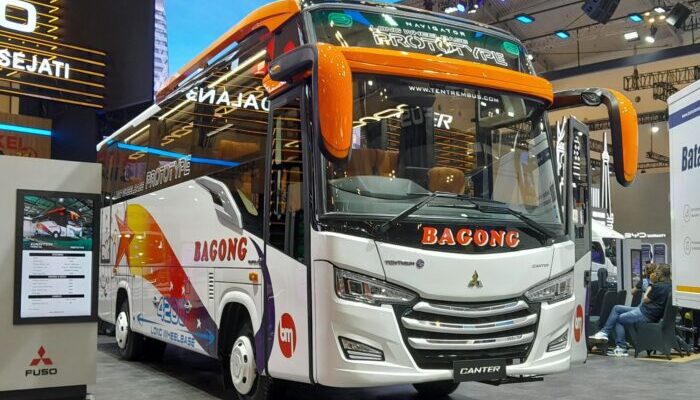 Fuso Pamerkan Prototipe Bus Berbasis Canter FE84G BC di GIIAS 2024, Ini Istimewanya