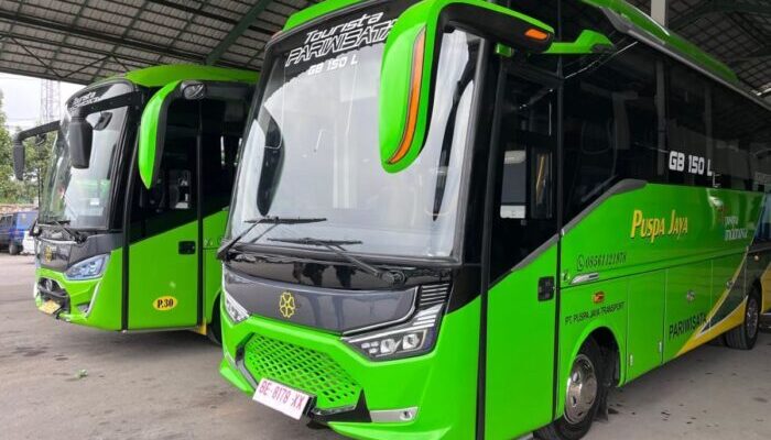Ini Bus Hino GB 150 L Tourista Milik PO Puspa Jaya, Berikut Keungggulannya