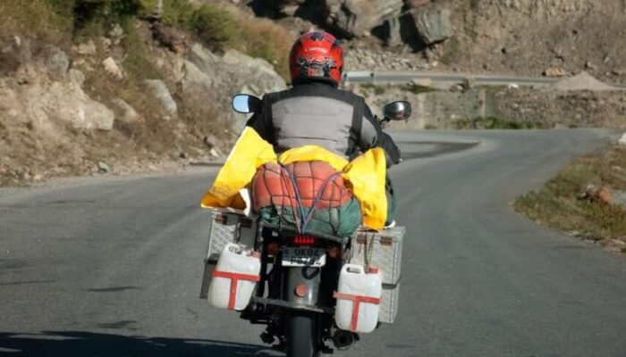 Mudik Bersepeda Motor Jangan Bawa Barang Bawaan Berlebihan, Ini Bahayanya