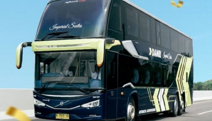 Tarif Bus Double Decker DAMRI Jakarta – Surabaya hanya Rp 400 Ribu, Ini Jadwalnya