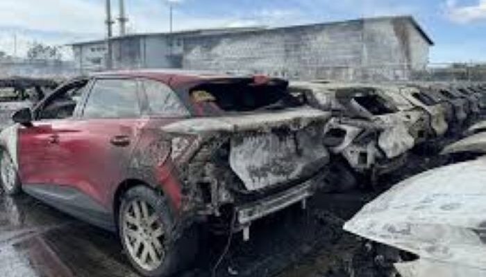 Ratusan Mobil MG Terbakar di Filipina, Ini Penyebabnya