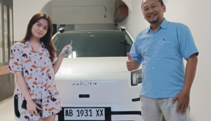 Satu Setengah Bulan, GAC Indonesia Sudah Serahkan 1051 Unit Aion V ke Pelanggan
