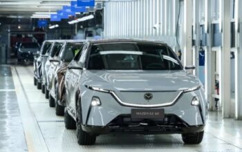 SUV Listrik Mazda EZ-40 Resmi Diproduksi di Cina, Diluncurkan Langsung Laku Keras