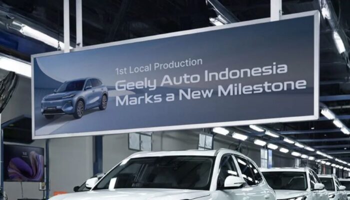 Geely Mulai Produksi Mobil di RI, Ternyata Segini Penjualannya hingga Agustus 2025