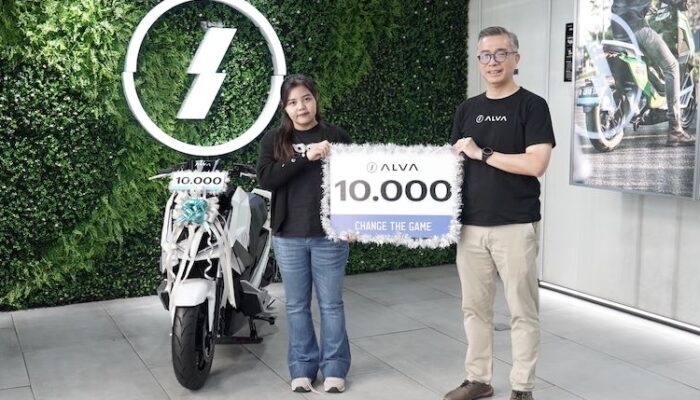 Tiga Tahun di Surabaya, Motor Listrik ALVA Laku 10.000 Unit