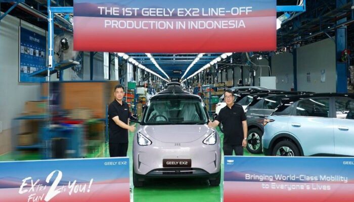 Geely Mulai Rakit Model EX2 di Indonesia, Harga Segera Diumumkan