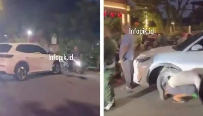 Geely EX5 Dikabarkan Patah As Roda di Kawasan Pantai Indah Kapuk