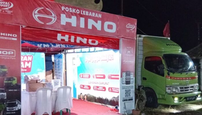 Jaga Kelancaran Transportasi dan Operasional Truk serta Bus, Hino Gelar Posko Lebaran 2026