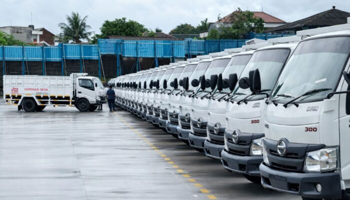 Hino Resmi Pasok 10.000 Truk untuk Koperasi Desa, Jamin Layanan Purna Jualnya