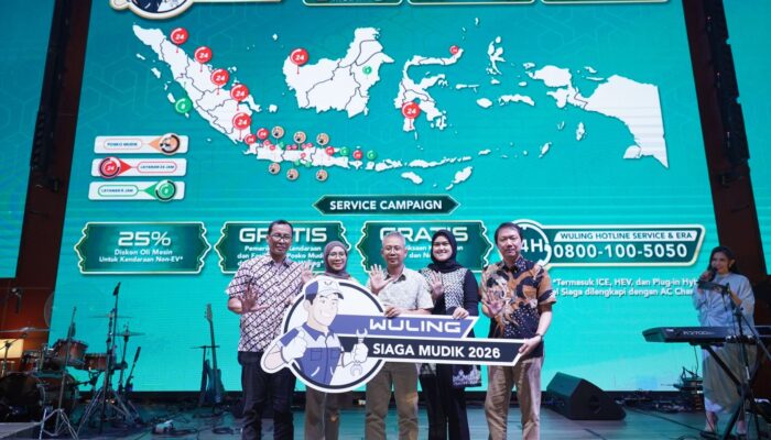 Wuling Gelar Posko Mudik dan Bengkel Siaga Lebaran 2026, di Sini Lokasinya