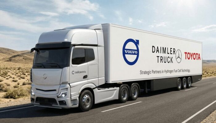 Toyota Gabung dengan Aliansi Daimler –Volvo, Percepat Komersialisasi Truk Hidrogen