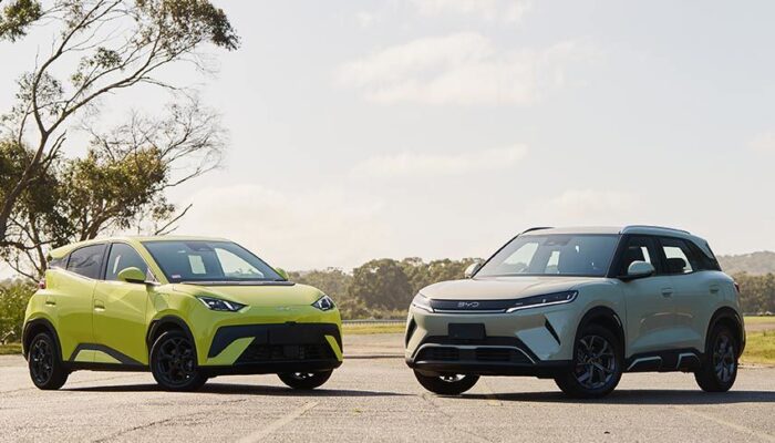 Januari – April 2026 di Australia: Penjualan Toyota Anjlok, BYD Meroket 110,8 Persen