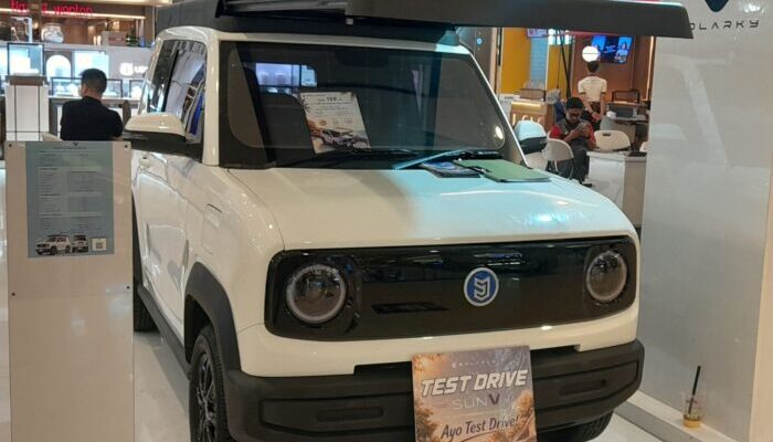 Sun V, Mobil Listrik Unik Berpanel Surya di Atap Ini Dibanderol Rp 159 Juta