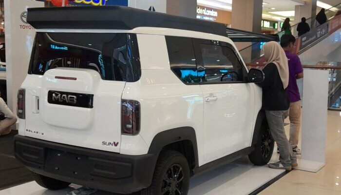 MAB Rakit Sun V Bulan Juni Ini, Mobil Listrik Pertama di Indonesia yang Pakai Panel Surya