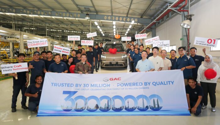 GAC Group Telah Produksi 30 Juta Mobil, Tersebar di 102 Negara